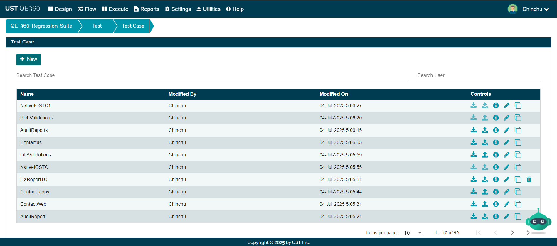 Modular Test Design Example